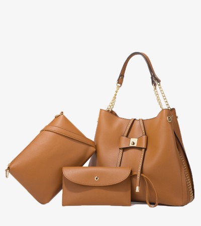 The new popular handbag for mother and daughter - Brown