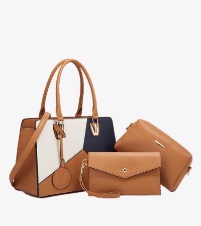 New fashion female bag hand bill shoulder crossbody bag - Brown