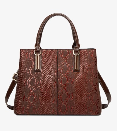 New fashion trend crocodile handbag - Brown