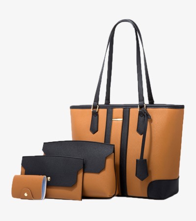 New large capacity handbag single shoulder crossbody bag for women - Brown