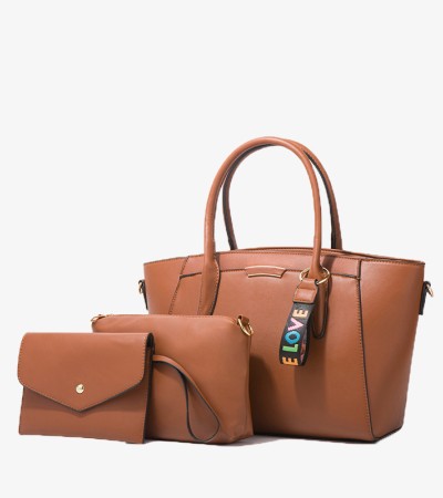 Women's new fashion handbag trend single shoulder oblique span bag - Brown